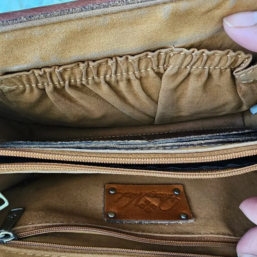 Patricia Nash Vintage European Map crossbody bag - Picture 10 of 13